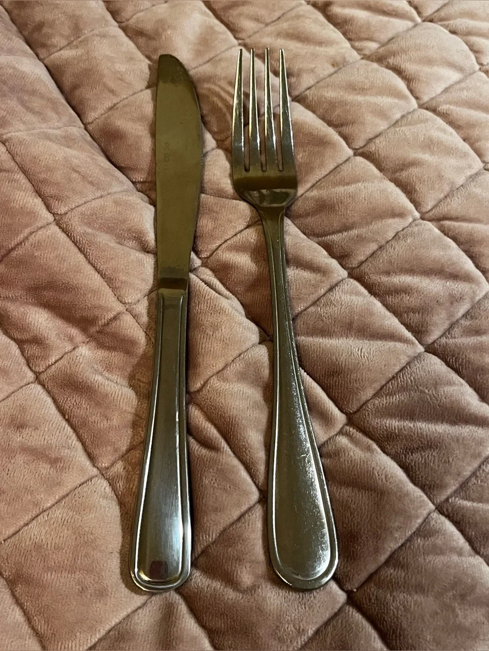 Walco 58 Stainless Steel Dinner Fork Knife Set Restaurant Flatware Replacement